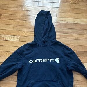 Carhartt Dark Blue Pullover Hoodie